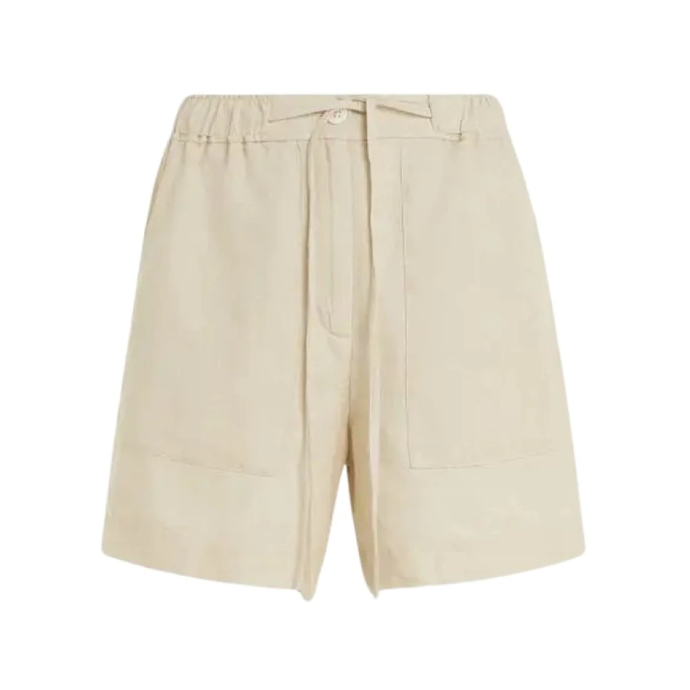 Tommy Hilfiger Korte Zomer Shorts Beige Dames