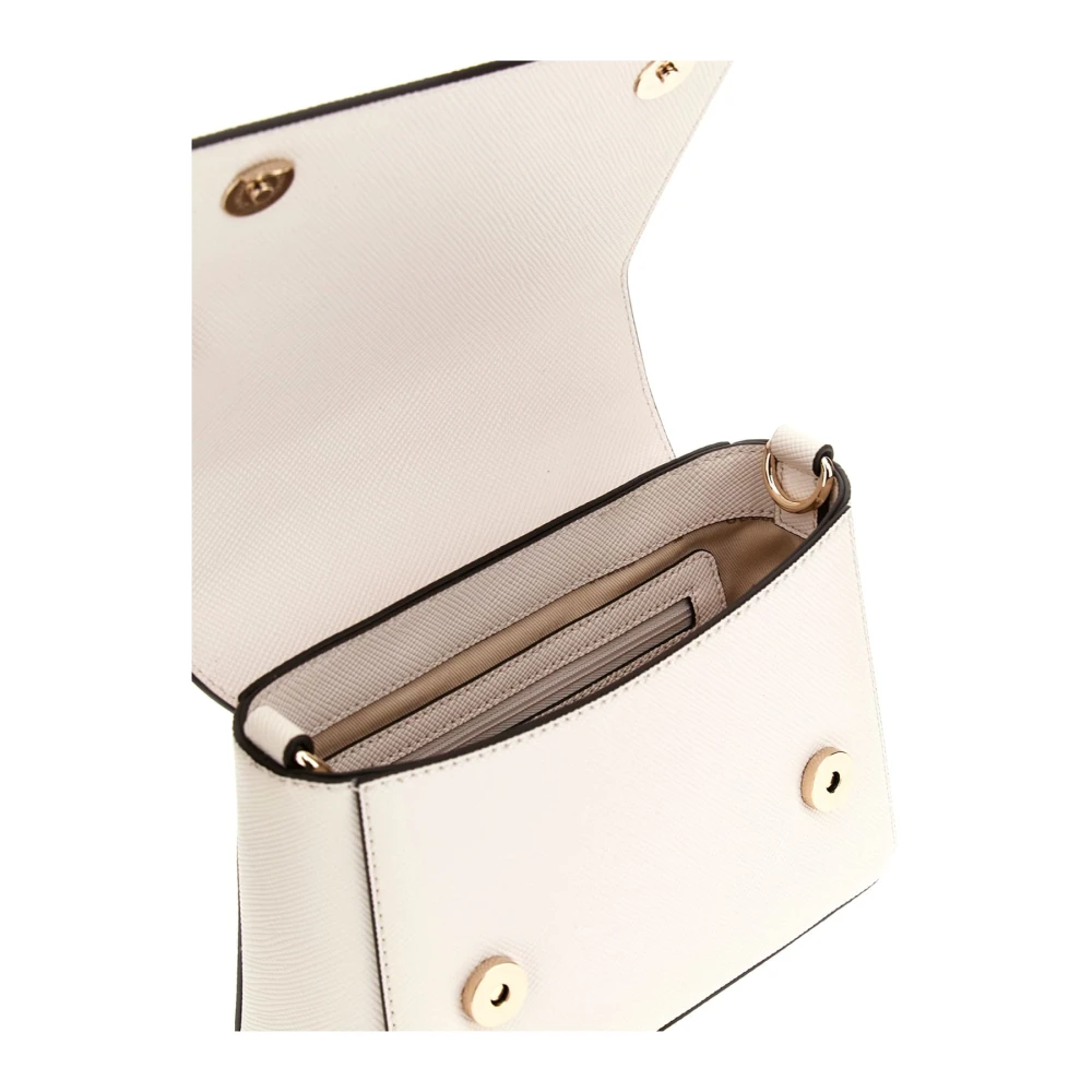 Guess Kleine Off White Satchel Tas White Dames