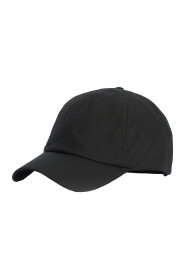 Czarna woskowa czapka baseballowa