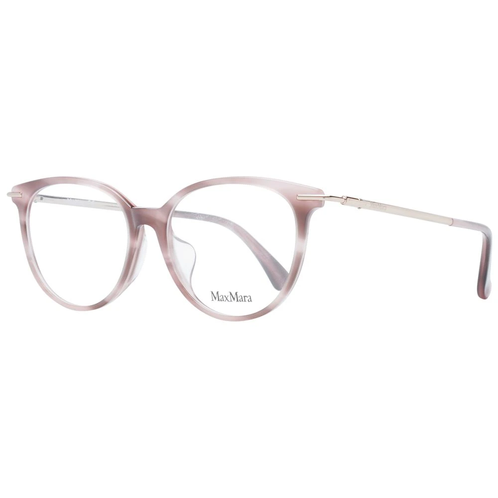 Max Mara Women's Pink Glasses, One Size, Rose Optical Frames