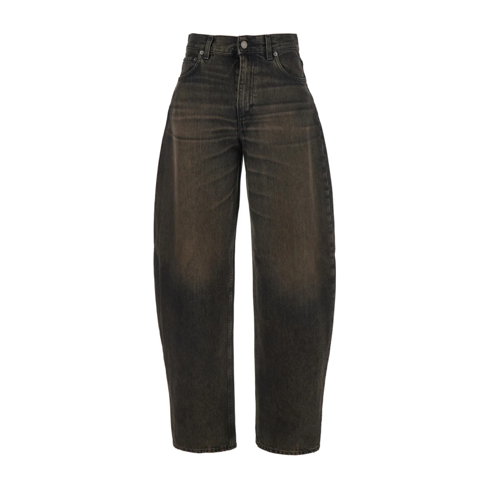 Haikure Brown Denim Bibi Jeans - Female - Loose Fit Jeans - W24 - Jeans