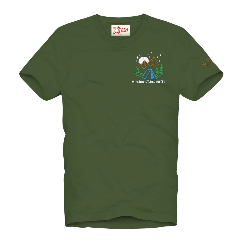 MC2 Saint Barth Groene T-shirts en Polos Green Heren