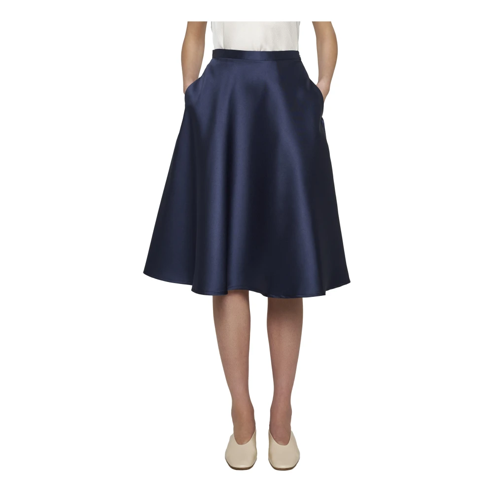 Blanca Vita Blauwe Rok 1 2 Ruota F Blue Dames