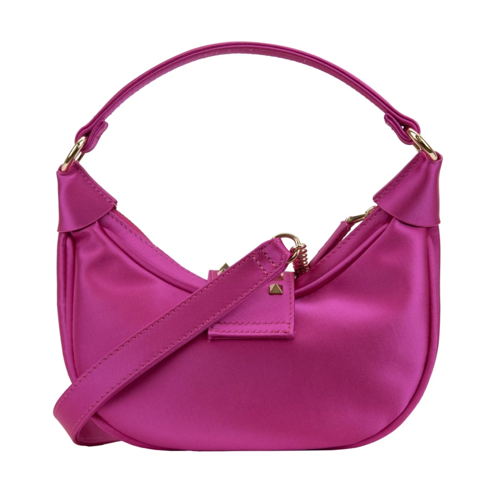 La Carrie Dames Schoudertas met Rits Magneetknoop Pink Dames