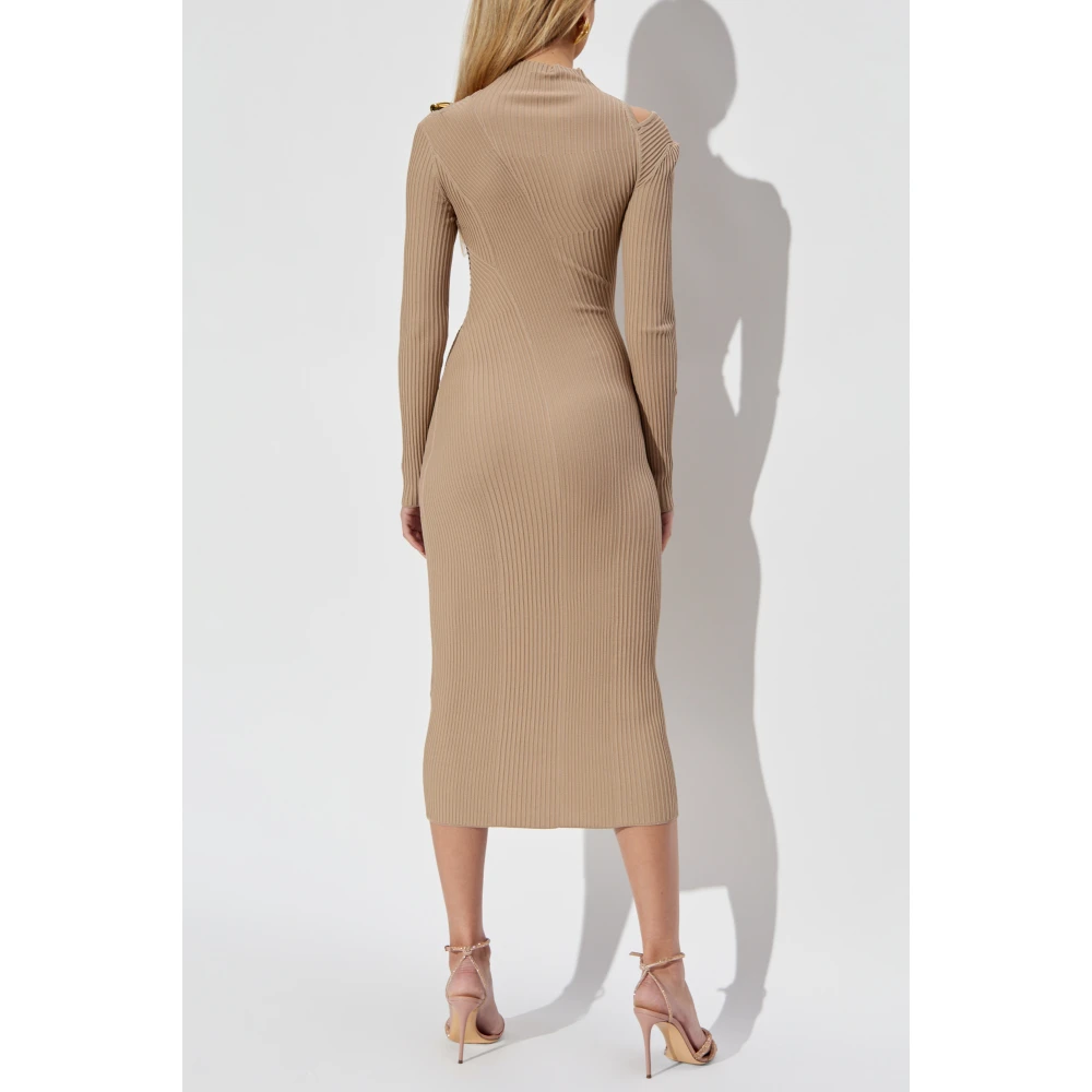 Cult Gaia Jurk Alyssa Beige Dames