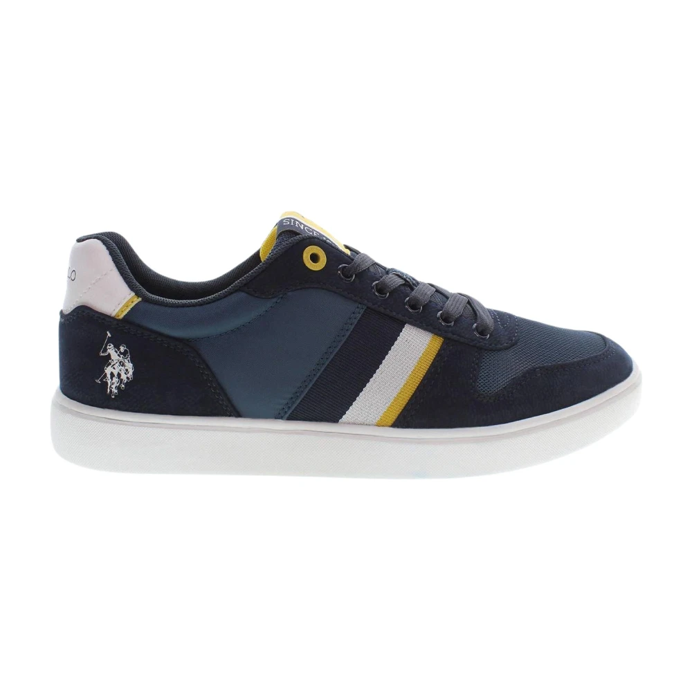 U.S. POLO ASSN. Blue Polyester Men's Sneaker - EU44/US11 - Image 3