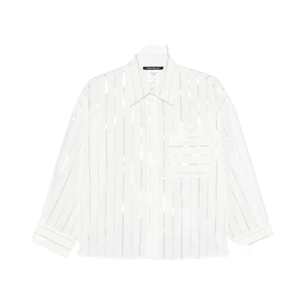 Pennyblack Women's White Pbbancora 006 Shirt - Shirts - M - Blouses & Shirts