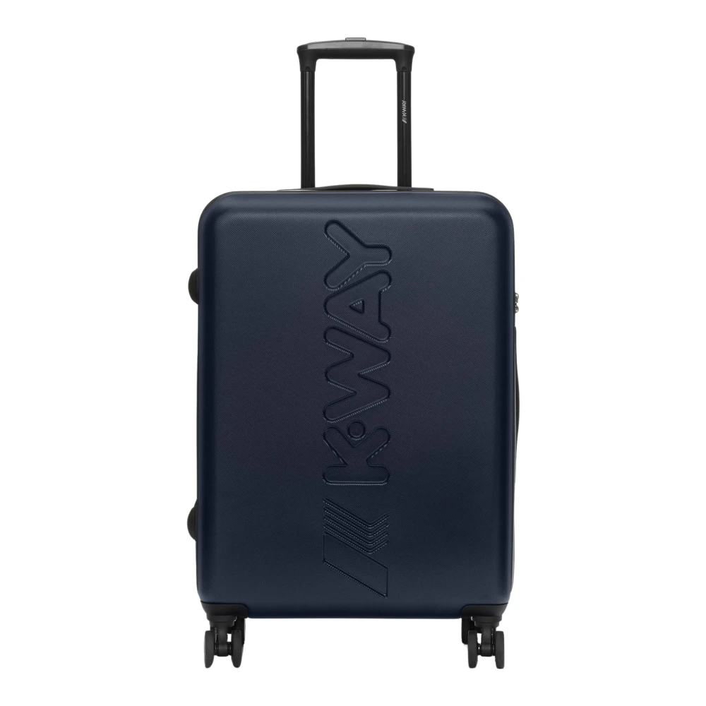 K-Way Resa Cabin Trolley Medium Resväska Blue, Herr