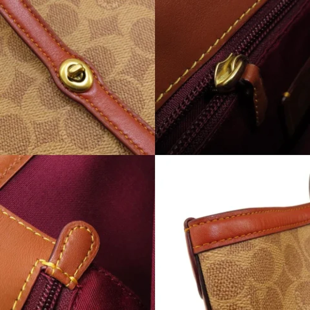 Coach Pre-owned Canvas totes Brown Dames