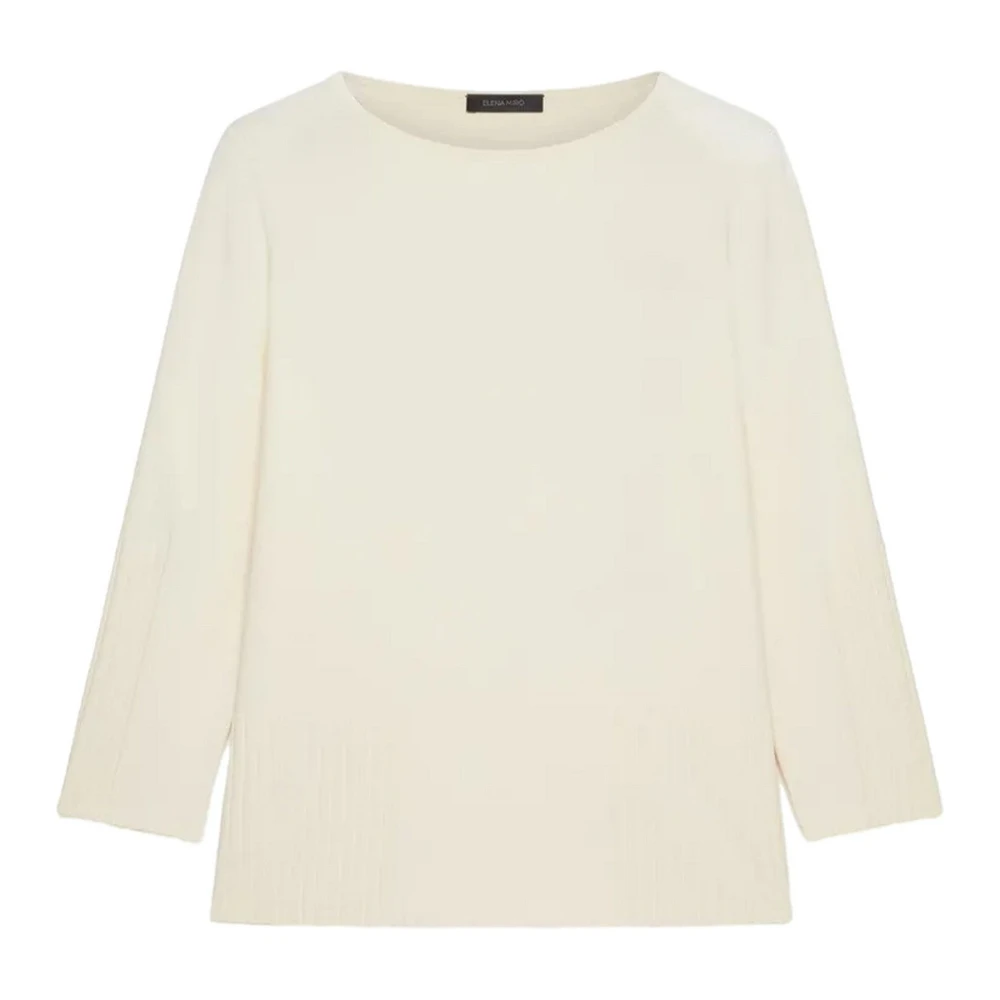 Elena Mirò Sweatshirts White Dames