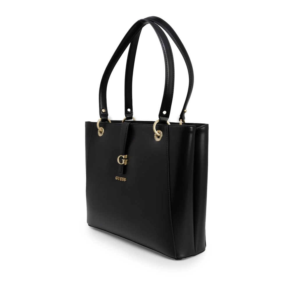 Guess Noel Tote Tas Herfst Winter Collectie Black Dames