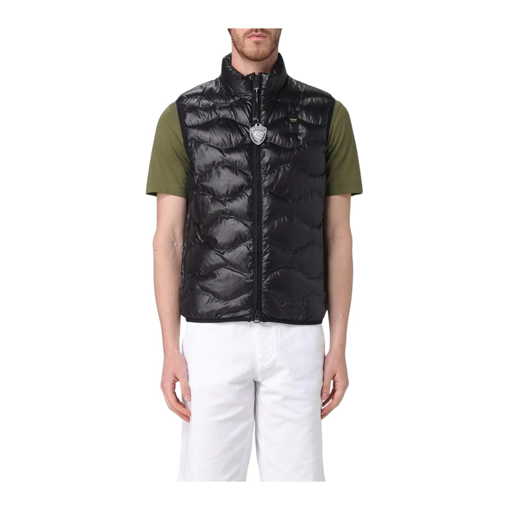 Blauer - Jackets > Vests - Black - Blauer - Modalova