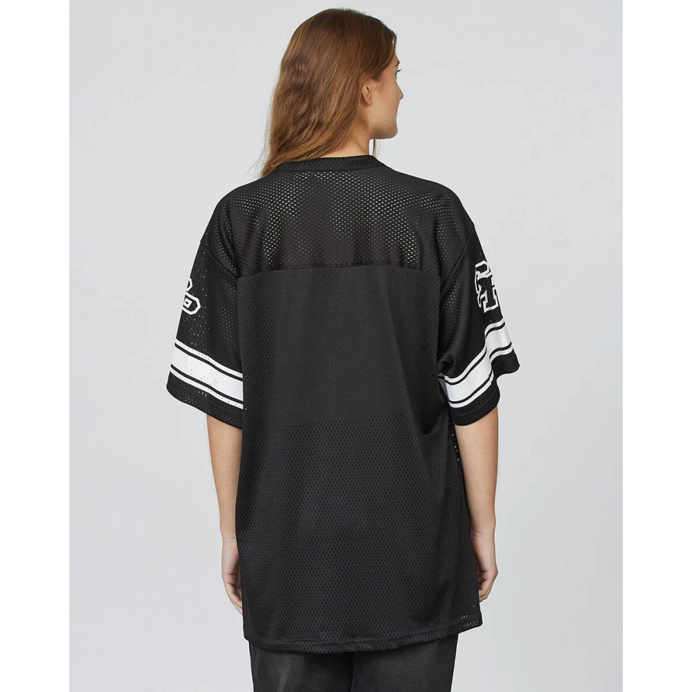 Sisters Point Korte mouw sportshirt Black Dames