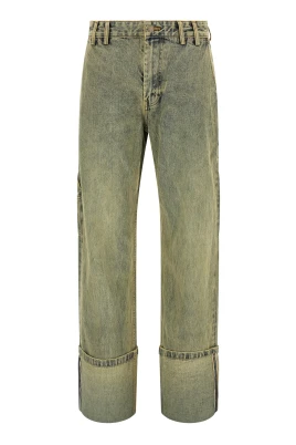 Cuff Surface Wave Jeans