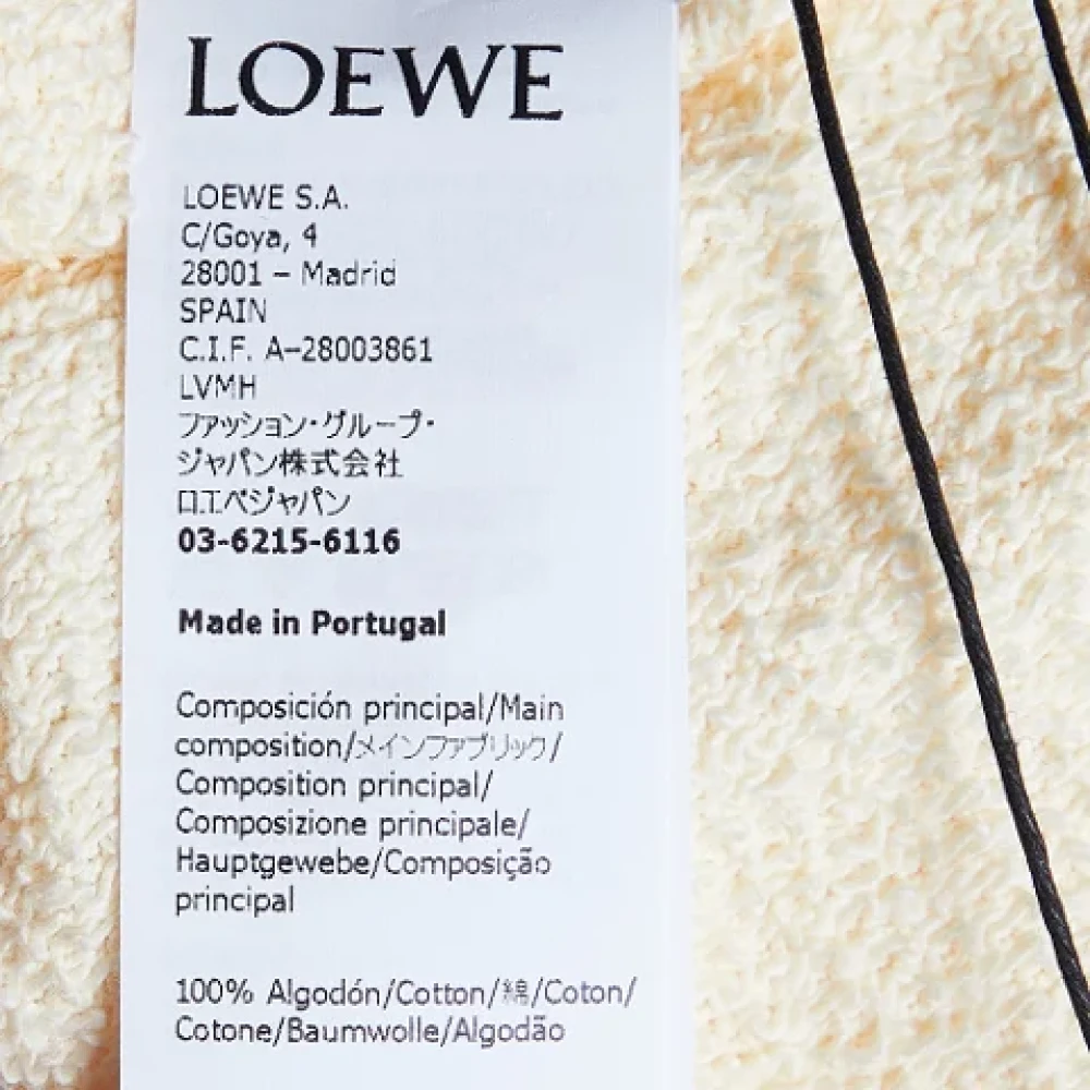 Loewe Pre-owned Cotton tops Beige Dames