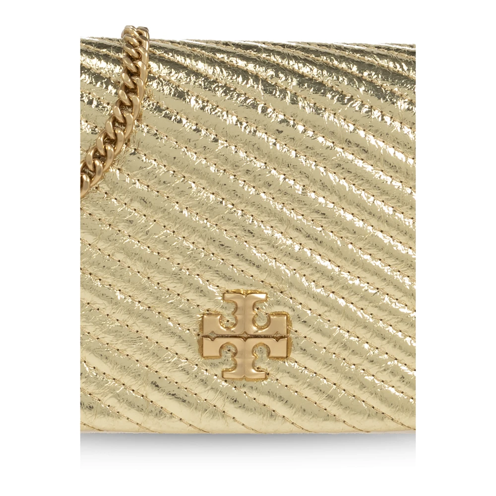 TORY BURCH Portemonnee Kira aan een ketting Yellow Dames