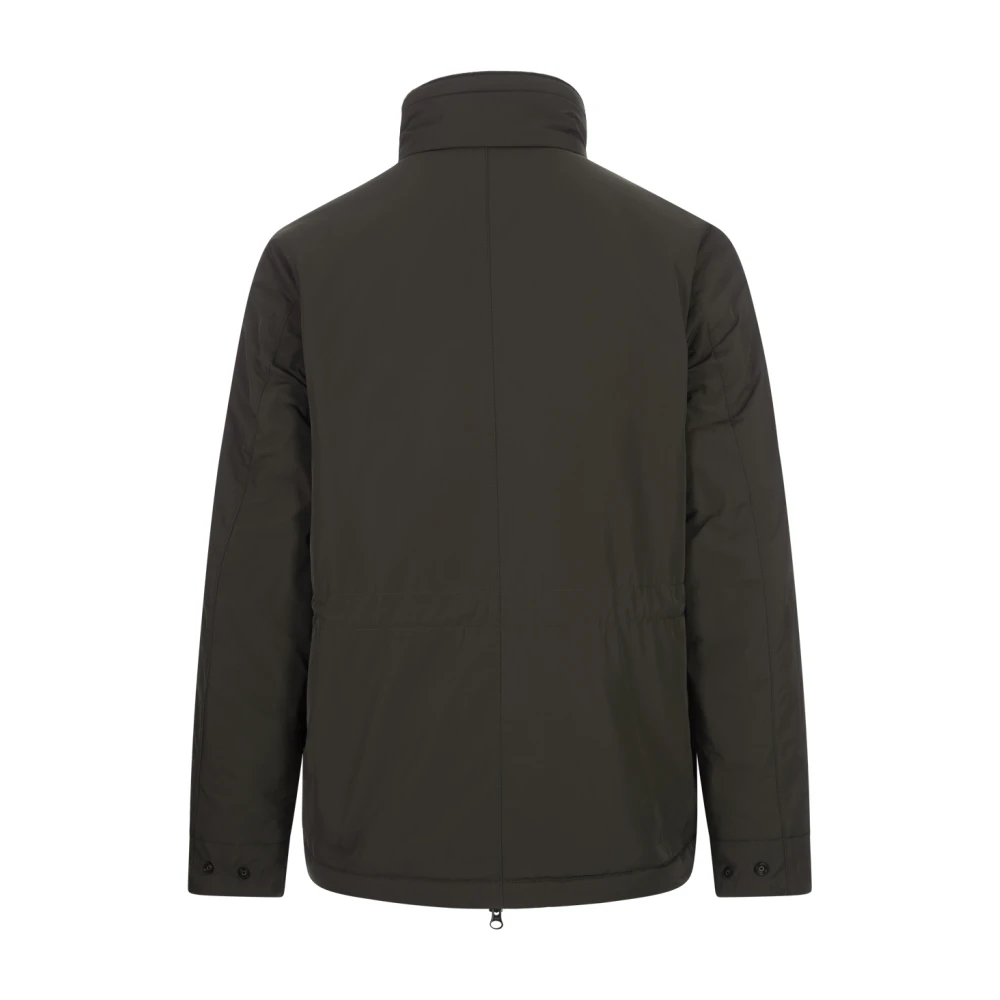Stone Island Groene Field Jacket Micro Twill Polyester Green Heren