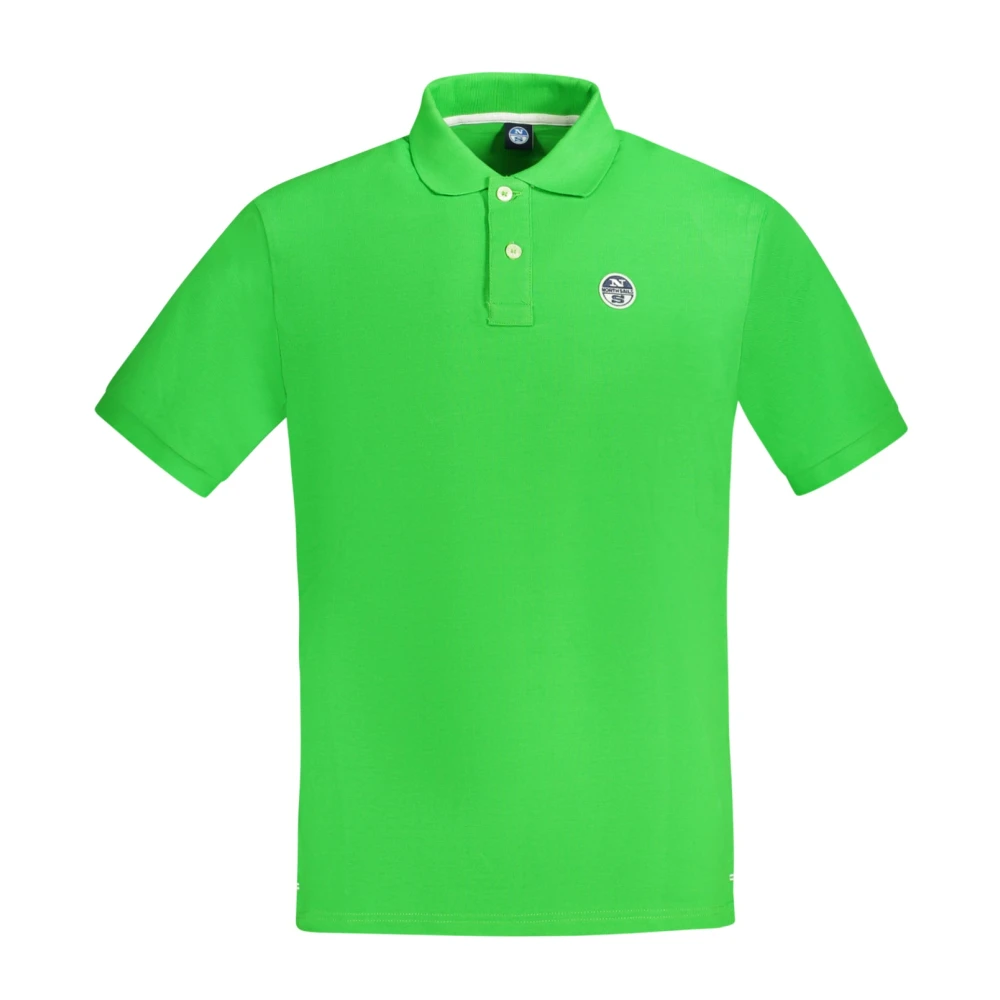 North Sails Groene Polo Met Korte Mouwen Green Heren