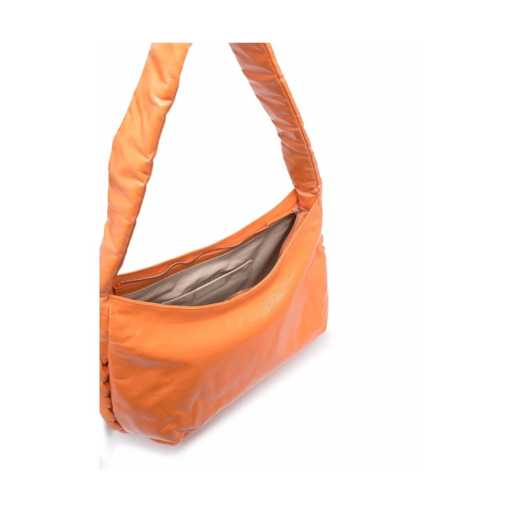 Hereu Bruine Espiga Schoudertas Orange Dames