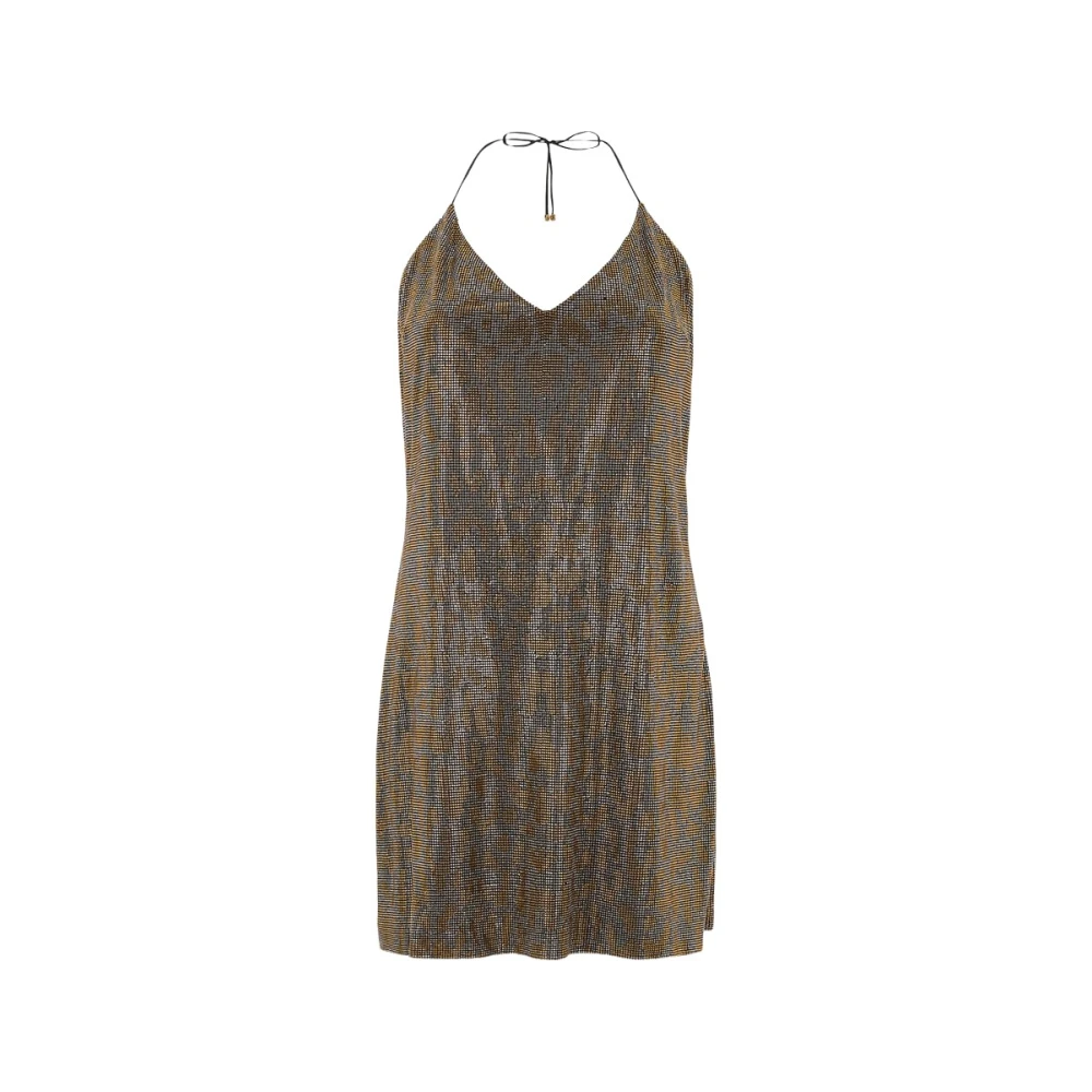 Roberto Cavalli Donna Giallo - Abito Con Strass - Dresses - S