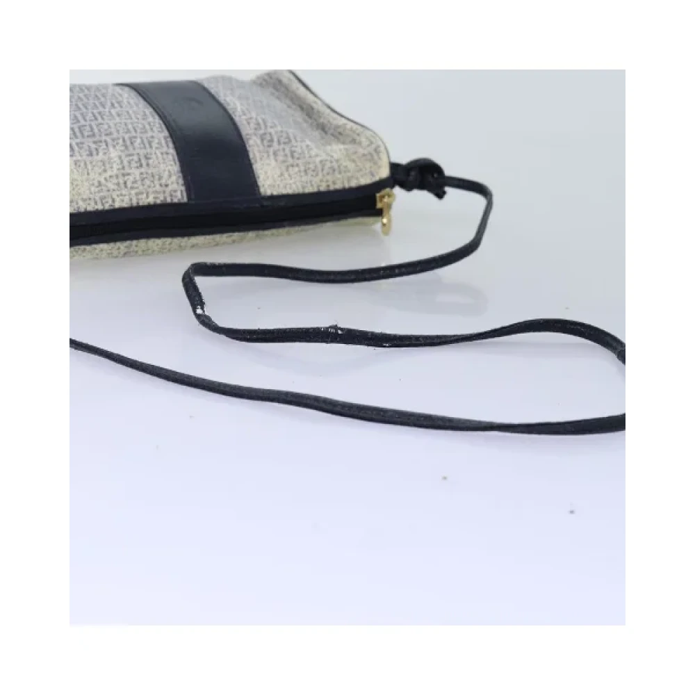 Fendi Vintage Pre-owned Canvas fendi-bags White Dames