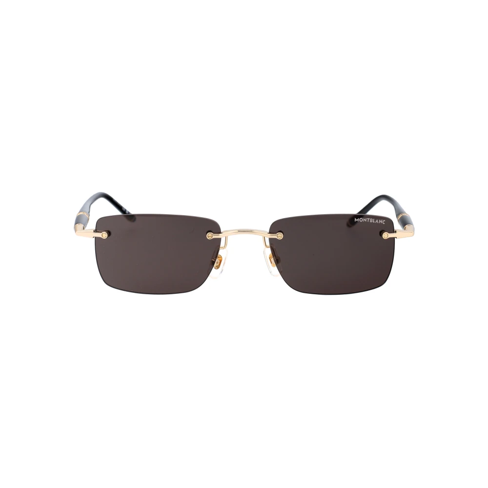 Montblanc Men's Yellow Sunglasses, 54 Mm, Stylish Sunglasses With Model Mb0344s