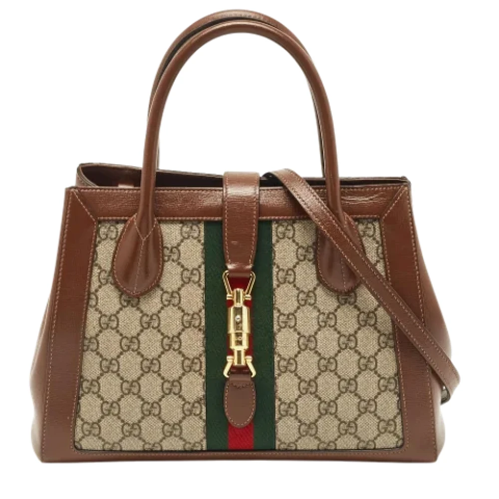 Gucci Vintage Pre-owned Leather totes Multicolor Dames