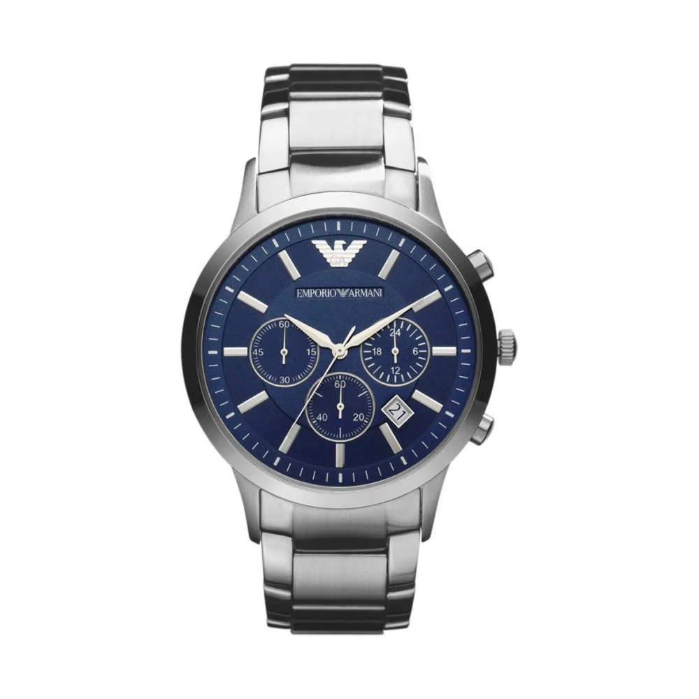 Emporio Armani Uomo Grigio - Orologio Cronografo Ar2448 - Accessories - One Size