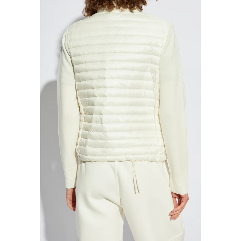 Moncler Donsvest Beige Dames
