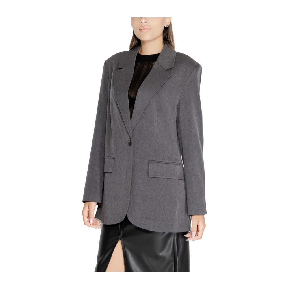 Only Grijze Blend Dames Herfst Winter Blazer Gray Dames