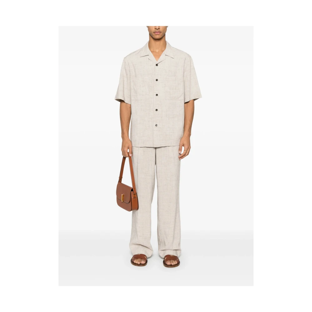 Barena Venezia Beige Broek met knopen Beige Heren