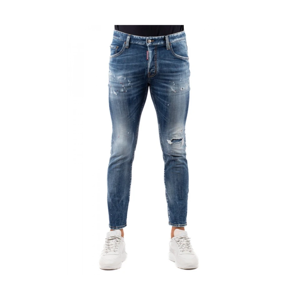 Dsquared2 Heren Jeans Blue Heren