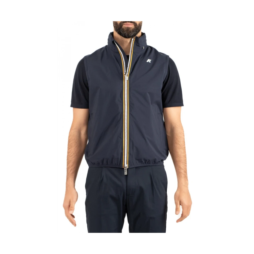 K-Way - Jackets > Vests - Blue - K-Way - Modalova