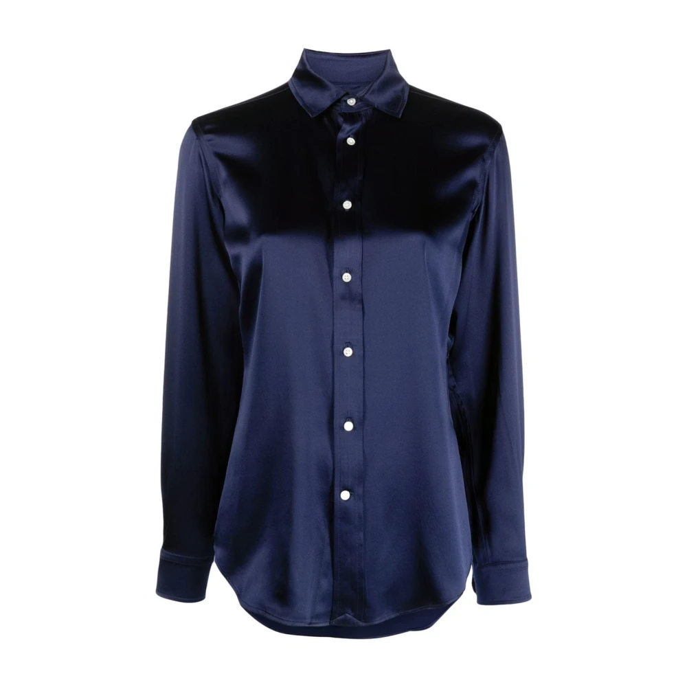 Ralph Lauren Shirt Blue Dames