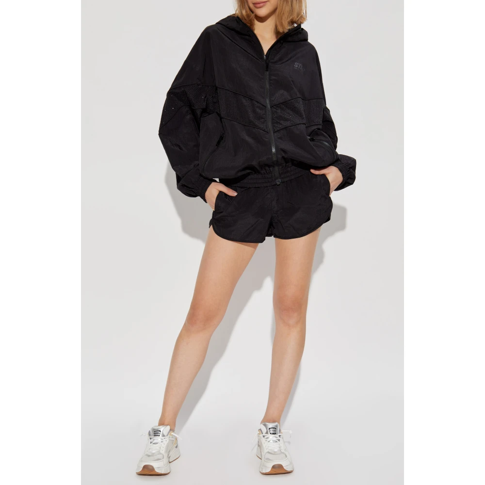 Golden Goose Logo shorts Black Dames