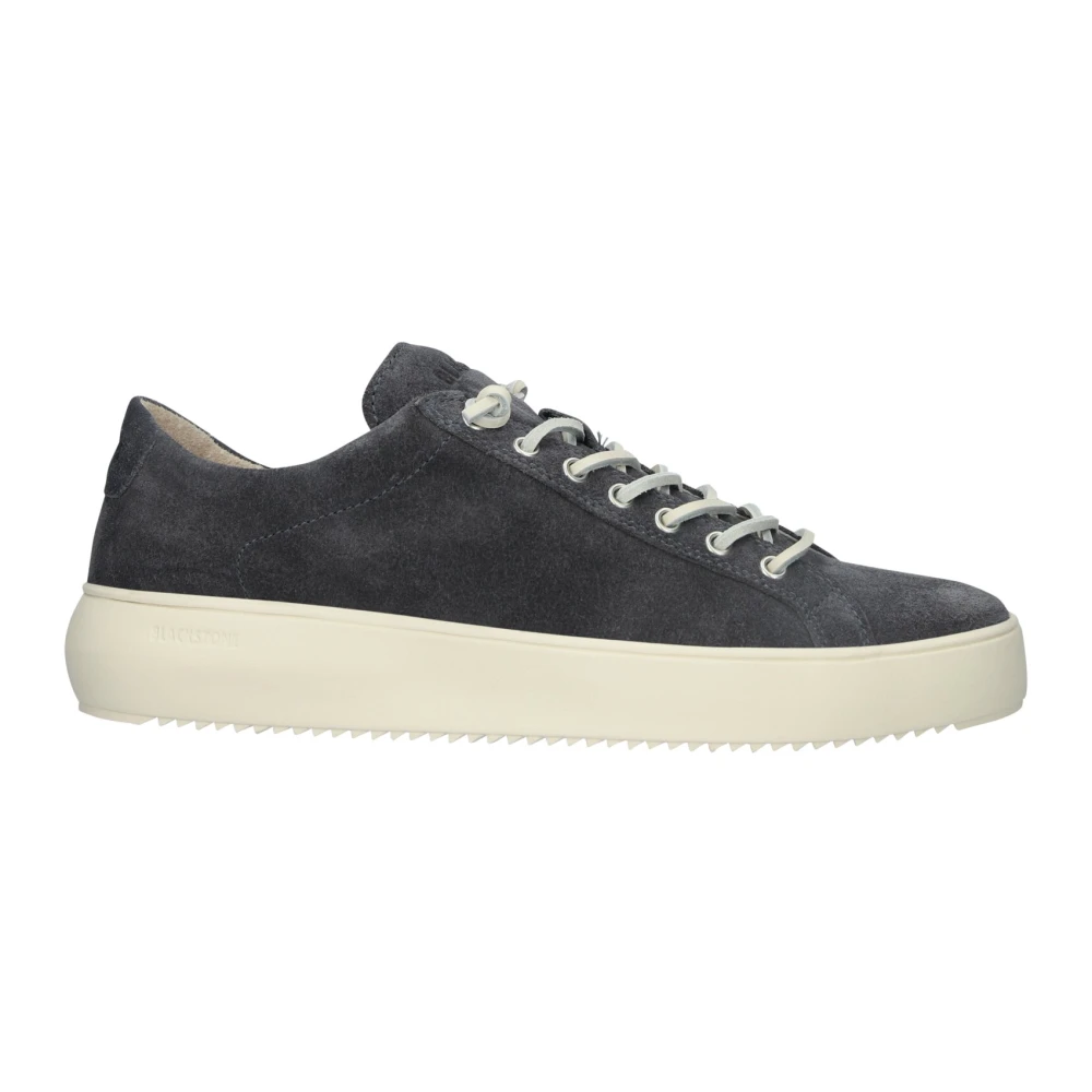 Blackstone Morgan Low Sneaker Heren Schoenen Blauw