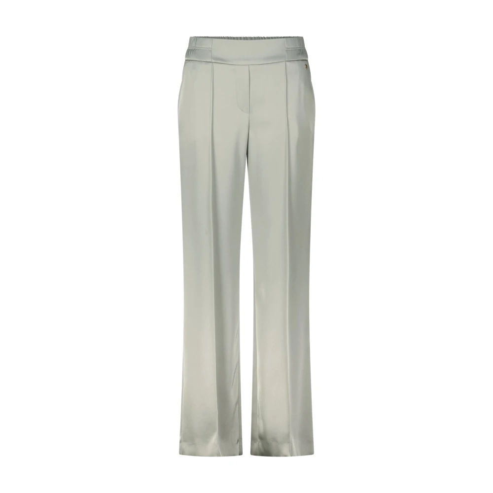 Marc Cain Wijde Pasvorm Washington Broek Green Dames