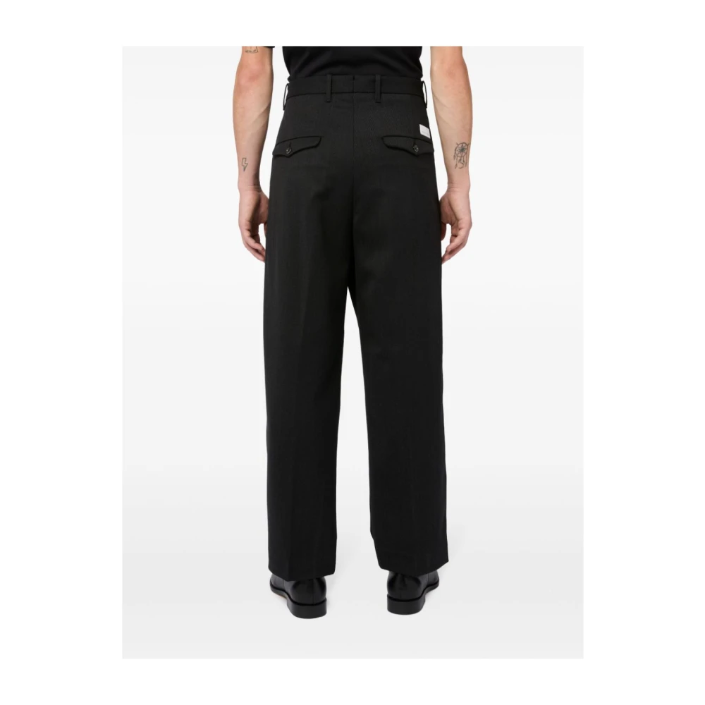 Nine In The Morning Zwarte Broek voor Mannen Aw24 Black Heren