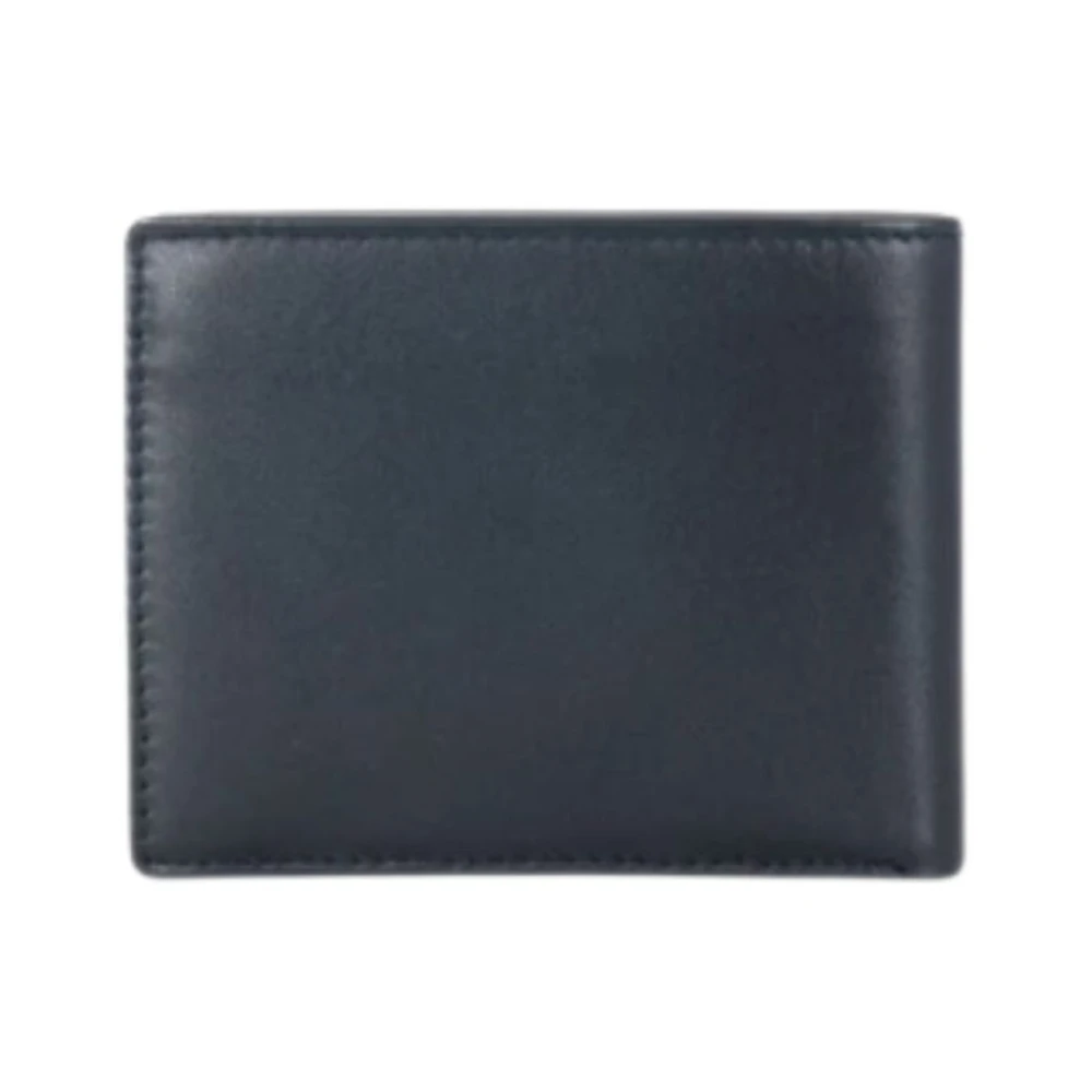 John Richmond Heren Portemonnee Klassieke Leren Stijl Black Heren