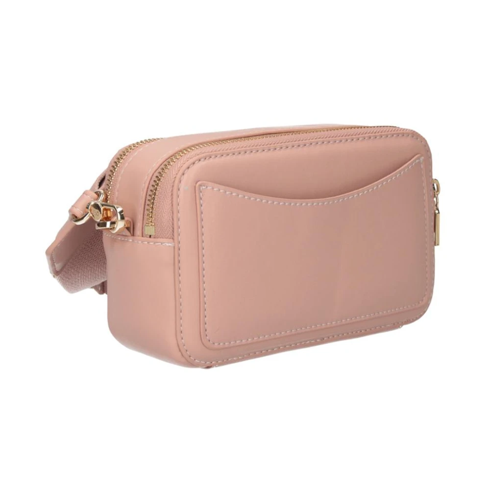 Liu Jo Roze Mini Logo Schoudertas Pink Dames