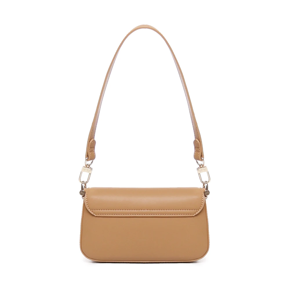 V73 Eco-leer Schoudertas Brown Dames