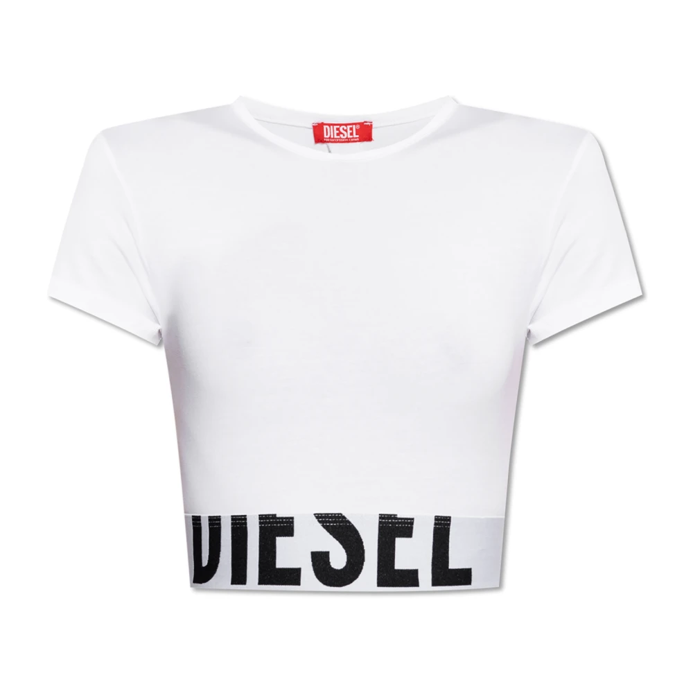 Diesel - Tops > T-Shirts - White - Diesel - Modalova