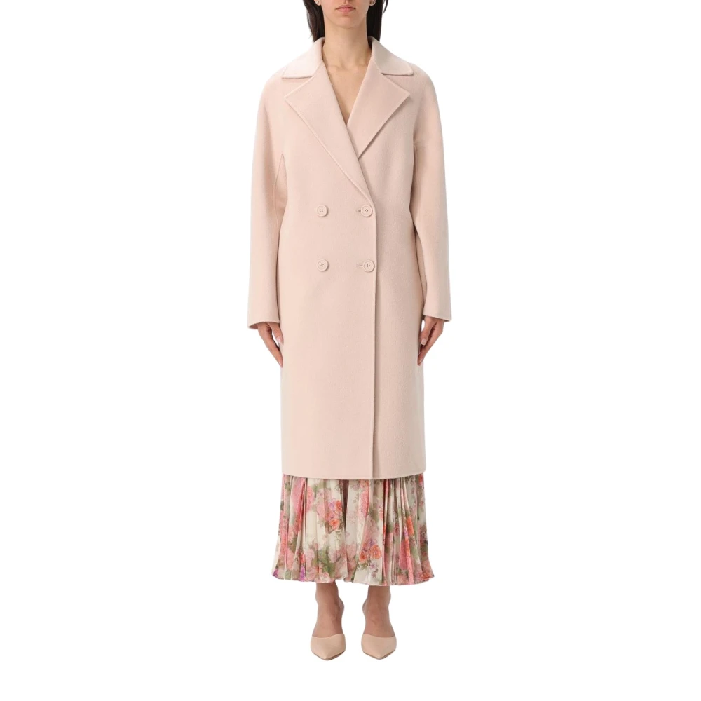 Coats > Double-Breasted Coats - - Max Mara Studio - Modalova