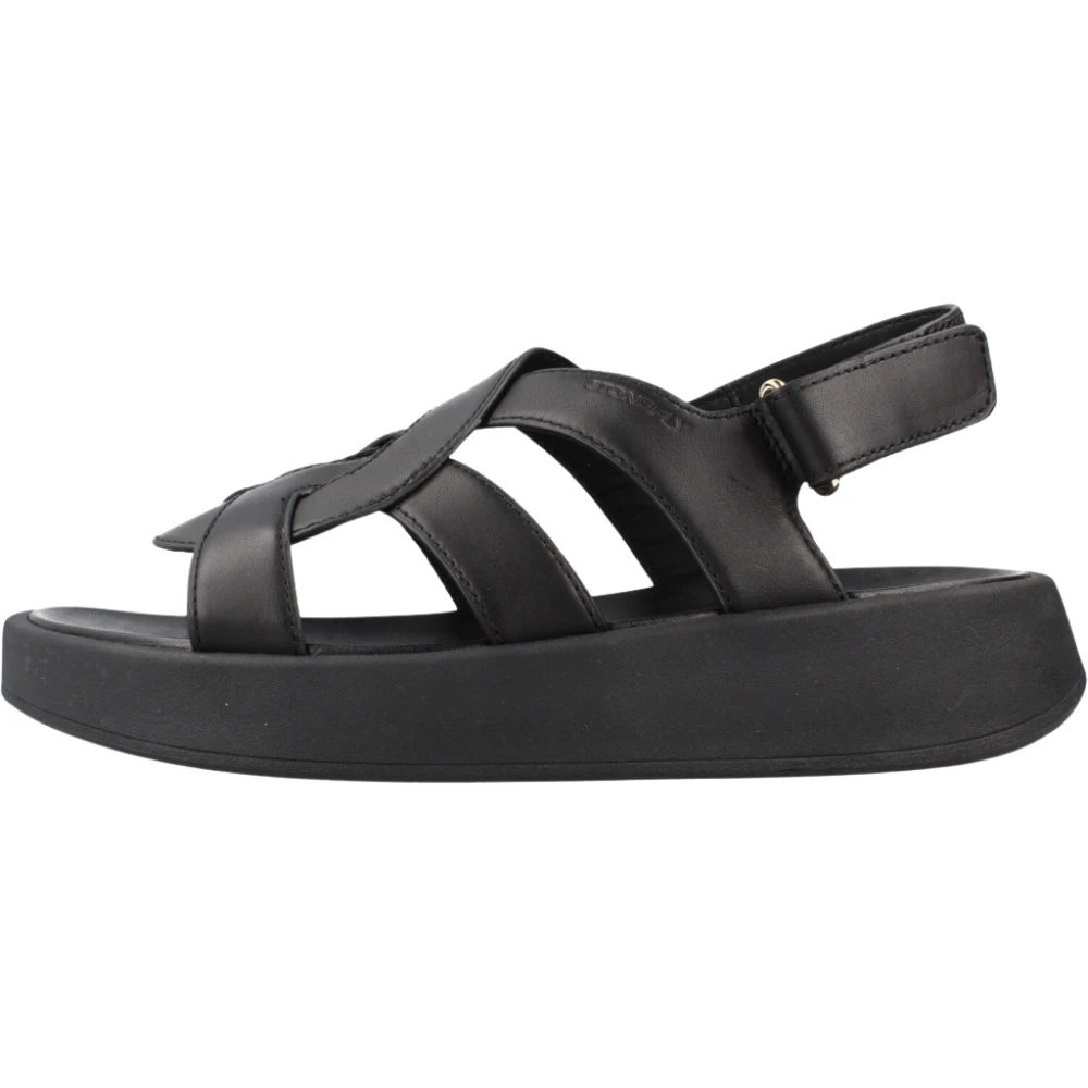 Stonefly Donna Nero - Elis 1 Calf Lth - Shoes - 37 Eu