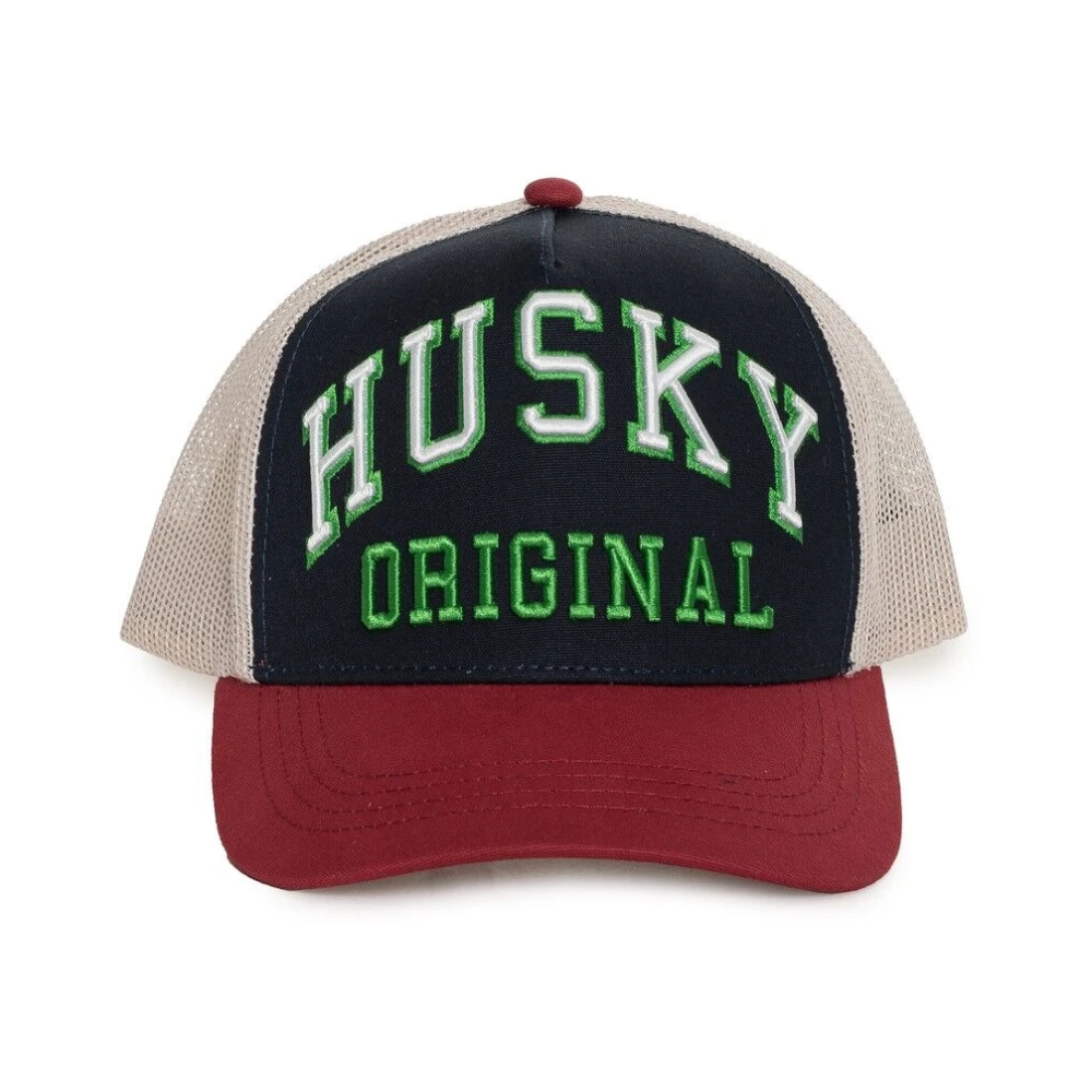 Husky Original Multicolor Logo Baseballpet Multicolor Heren