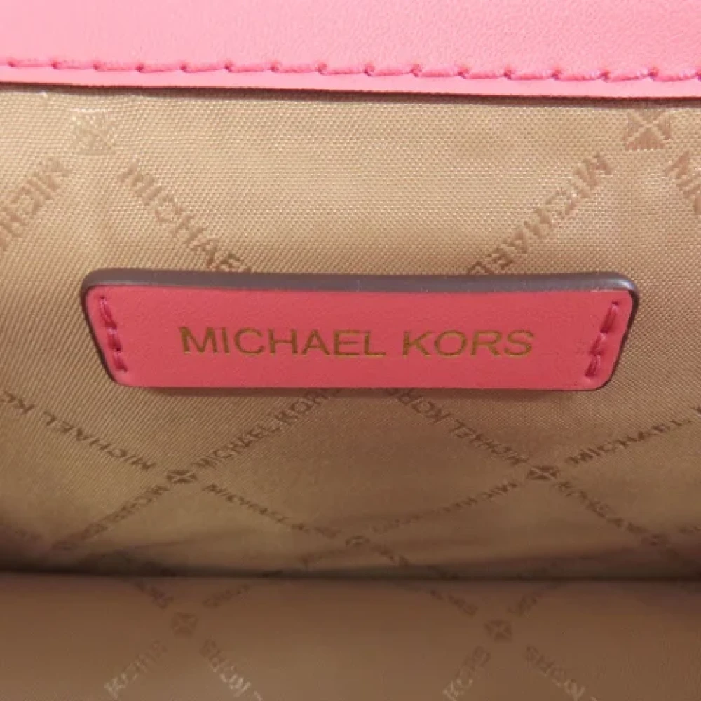 Michael Kors Pre-owned Leather shoulder-bags Pink Dames