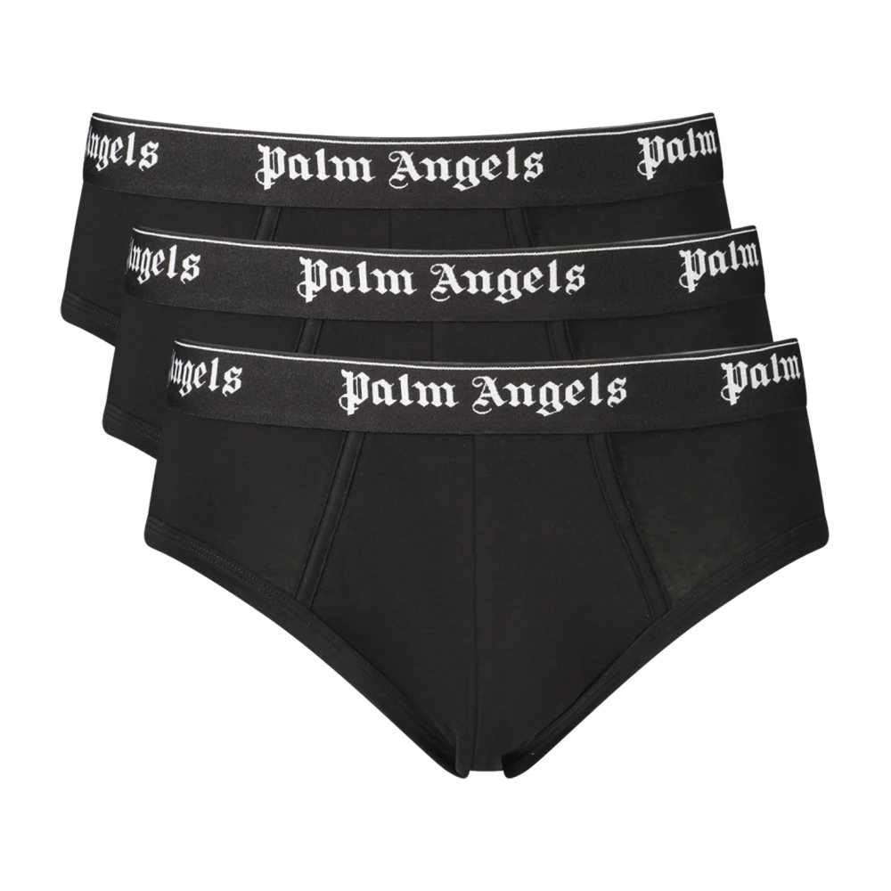 Palm Angels Men's Black Classic Slip 3-Pack - Underpants - S - Underwear