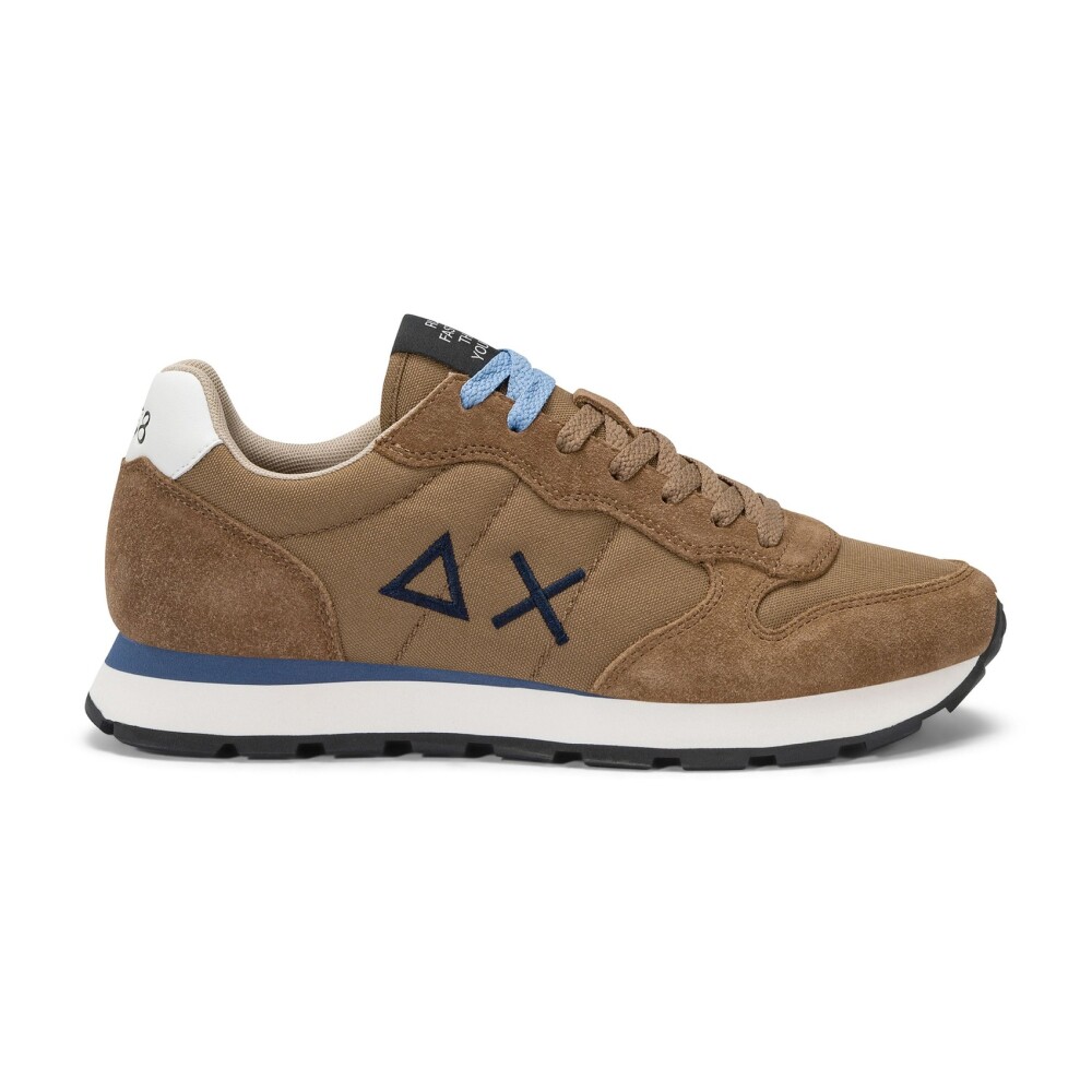 スニーカー SUN68 Men Sneakers Blue 1 BZ35108 07 Street Navy Blue Canvas Sneaker - Man | New SUN68