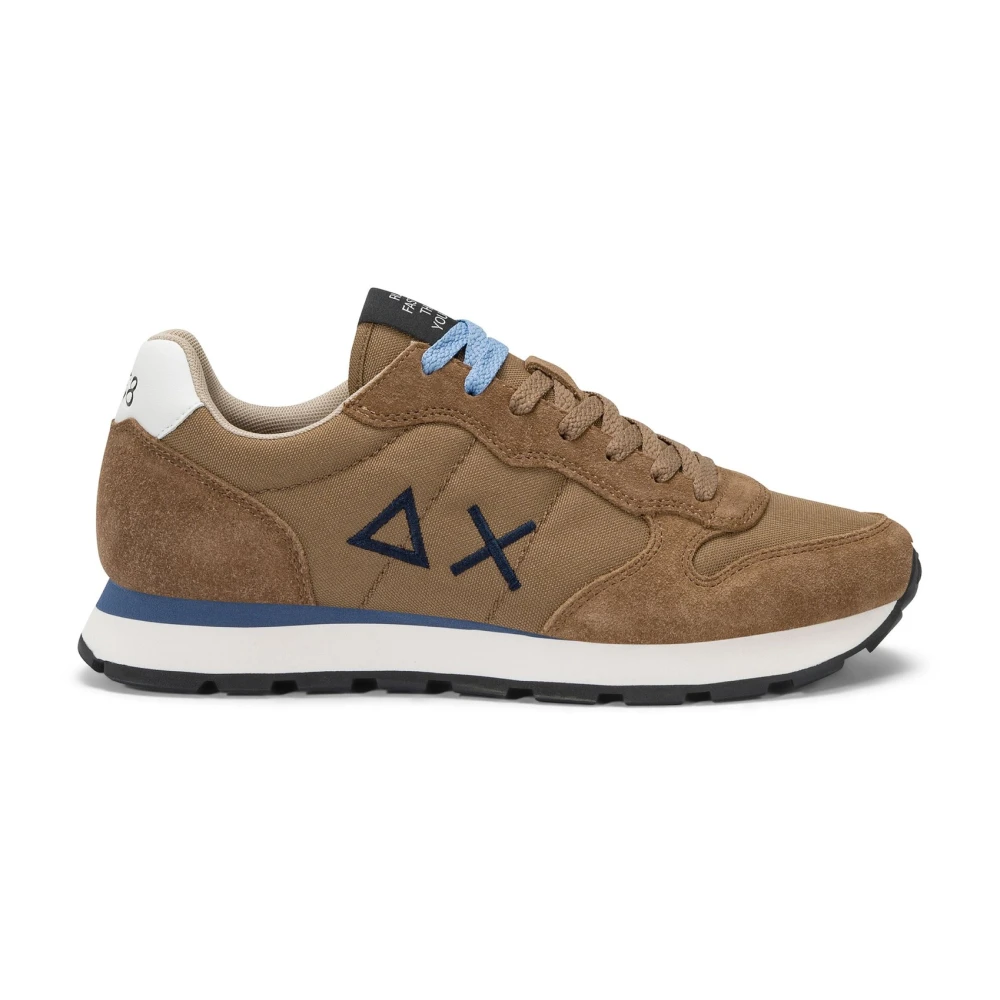Sun68 Casual Sneaker Tom Solid Vos Mannen Heren Schoenen Bruin