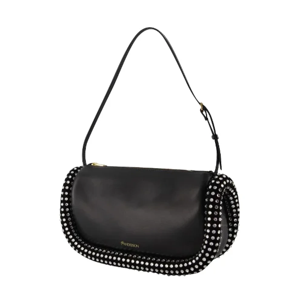 JW Anderson Leather shoulder-bags Black Dames